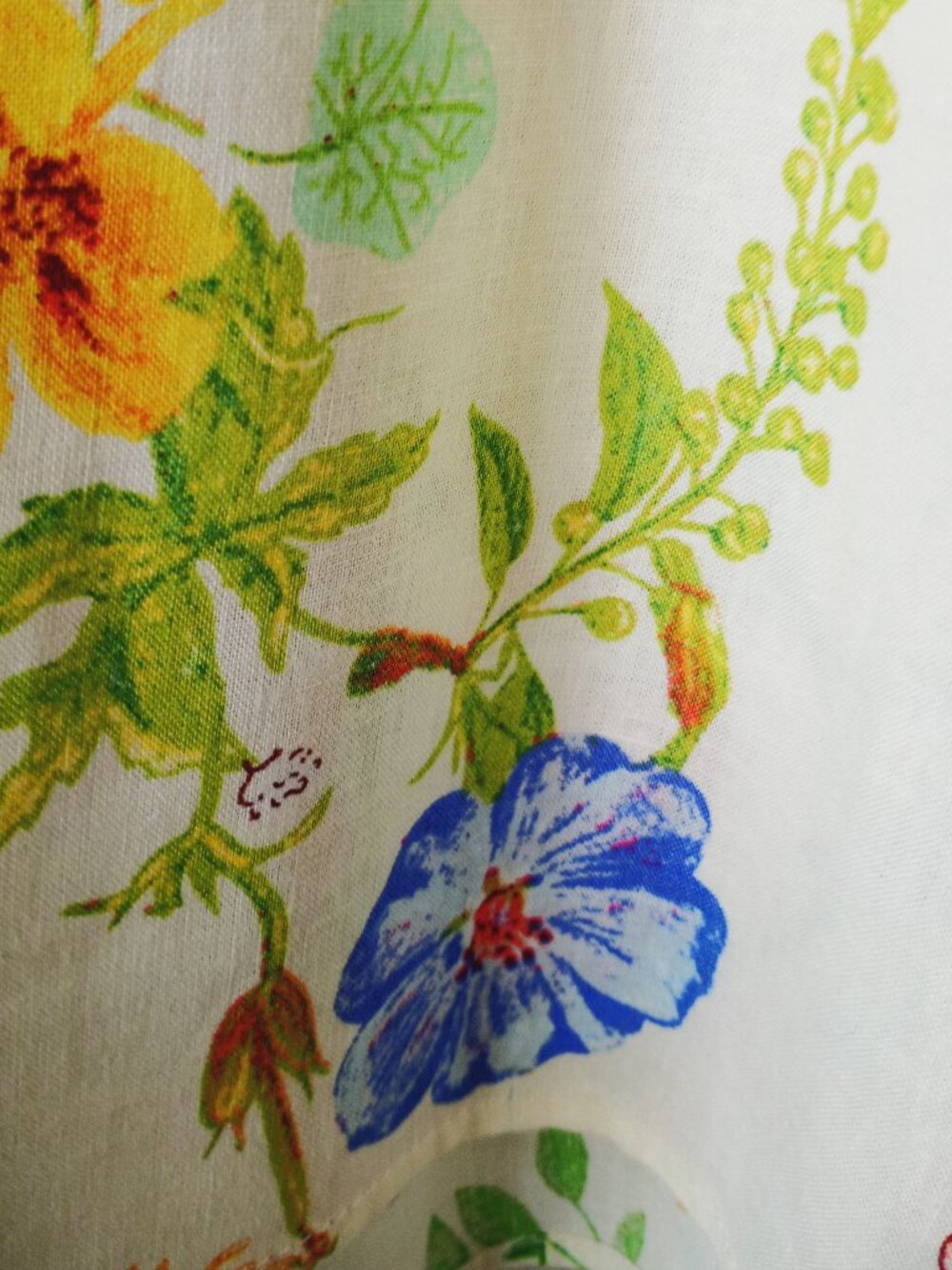 'LAURA ASHLEY' Floral Blouse Size L EUC - Picture 11 of 13